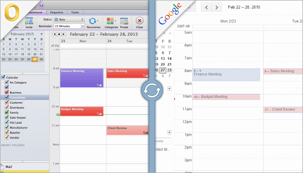 Outlook For Mac - Gmail Calendar
